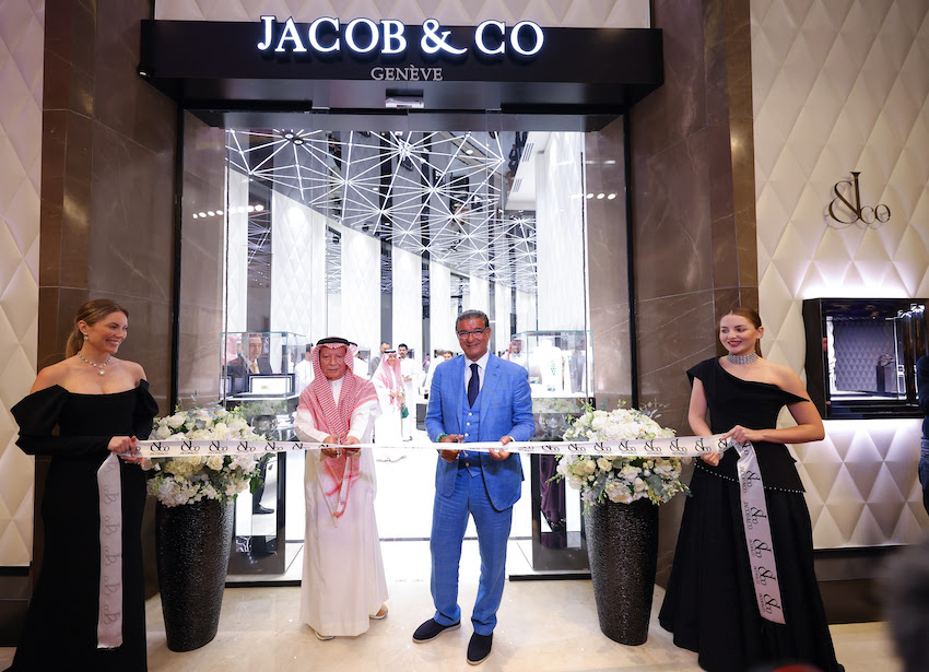 Jacob & Co ouvre sa plus grande boutique au monde, située à Riyad en Arabie Saoudite