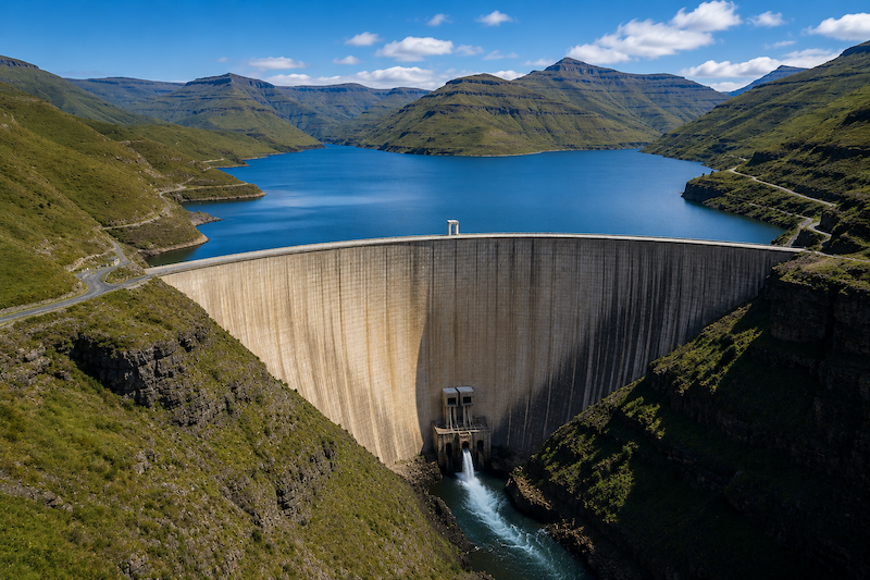 Lesotho : quand l&rsquo;eau devient puissance de calcul